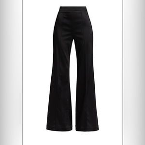 SIMKHAI Jordana Satin Boot-Cut Pants Size 6 never worn!!!